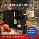 Tafellamp in luxe-box en spumante